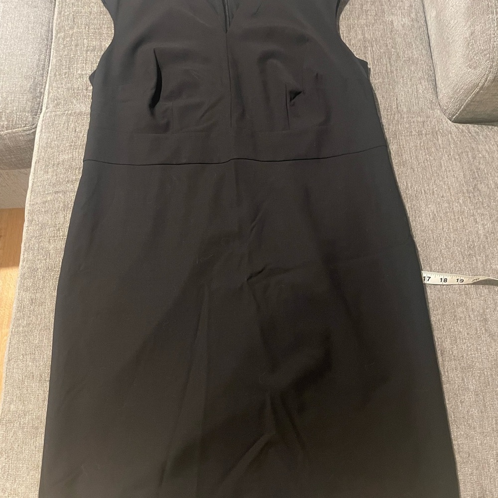 Talbots Elegant Black Sleeveless work Dress